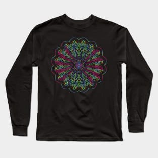 Mandala Rainbow 02511 Long Sleeve T-Shirt